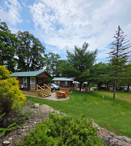 Stay 2 nights get 50% off of 3rd night in a Cabin